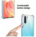 For Oppo F15 & Reno 3 Ultra Clear Slim Shockproof Soft Back Cover Case. 