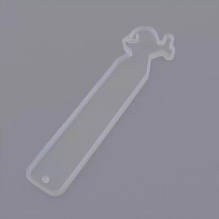 Fish Shape Mold Epoxy Resin Mold Silicone DIY Moulds Kit Tools Great for Paperweight, Home Decoration 5.5 x 1.5 inches 2 mm