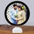 MAGIC MIRROR PHOTO FRAME WITH LED LIGHT. 