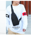 Fashion Man Small Chest Bag Phone Pocket Cross Body Shoulder Fanny Pack Male Handbag Outdoor Neck Side Crossbody Gym Bags. 