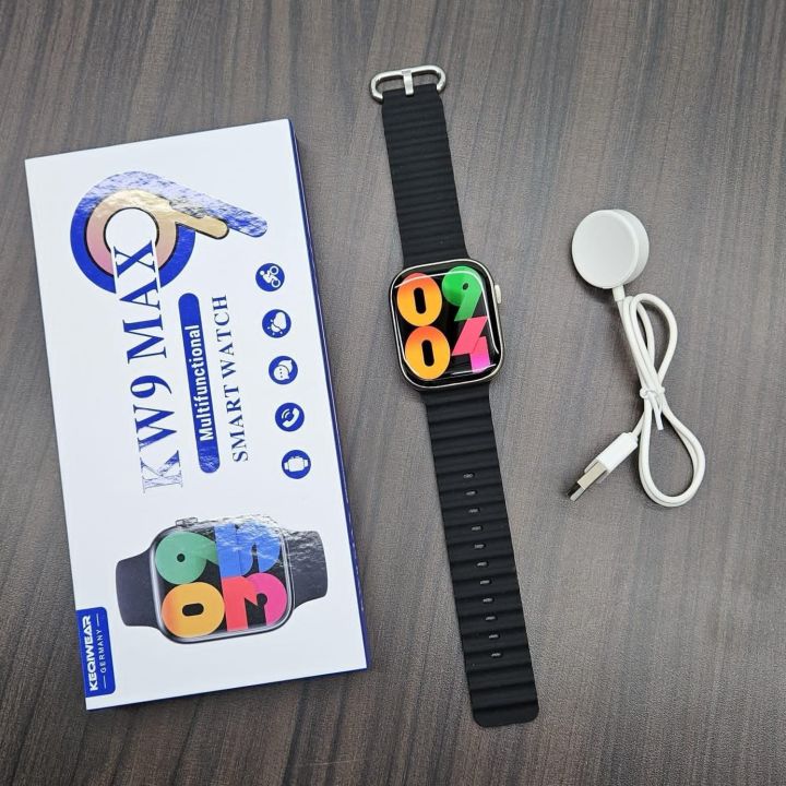 KW9%20MAX%20Series%209%20Smart%20Watch%20%7C%2024%20Hrs%20Always%20on%20Amoled%20Display%20%7C%202%20GB%20Memory%20with%20Voice%20Recorder%20%7C%20BT%20Calling%20&%20Sports%20Features%20-%20Image%203