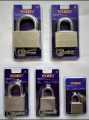 30MM 40MM 50MM 60MM 70MM Heavy Duty Cast Iron Padlock Lock Outdoor Door Safety Security Shackle With 3 Keys. 