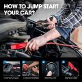 Topdon VOLCANO2000 Jump starter, Power bank and LED Flashlight without Battery Tester. 