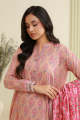 Zellbury Unstitched 3 Piece Lawn Shirt Shalwar Dupatta - 0878 Suit For Women - Cambric Bottom Lawn Dupatta - Essential Unstitched Collection - Unstitched Fabric For Women - Summer - Aug Arrivals. 