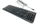 HP USB Kb Me UK 672647-033, Standard, Wired, Keyboard  (Standard, Wired, 672647-033, Standard, Wired, USB, Membrane, QWERTY, Black) Branded Attested Keys , Check warranty. 