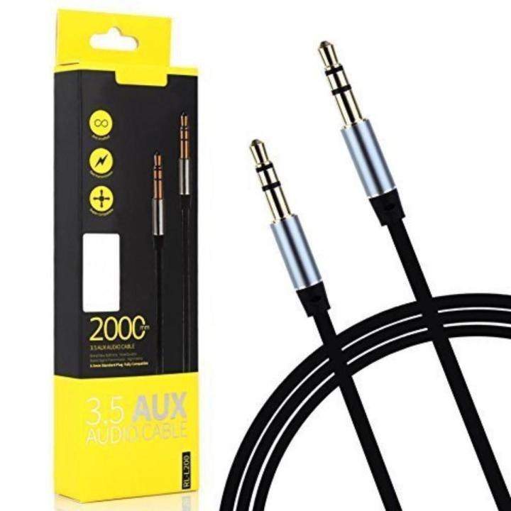 RL-L200 - 3.5 AUX Audio Cable - Black