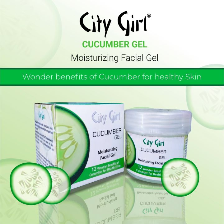 City Girl Cucumber Gel Moisturizing Facial Gel