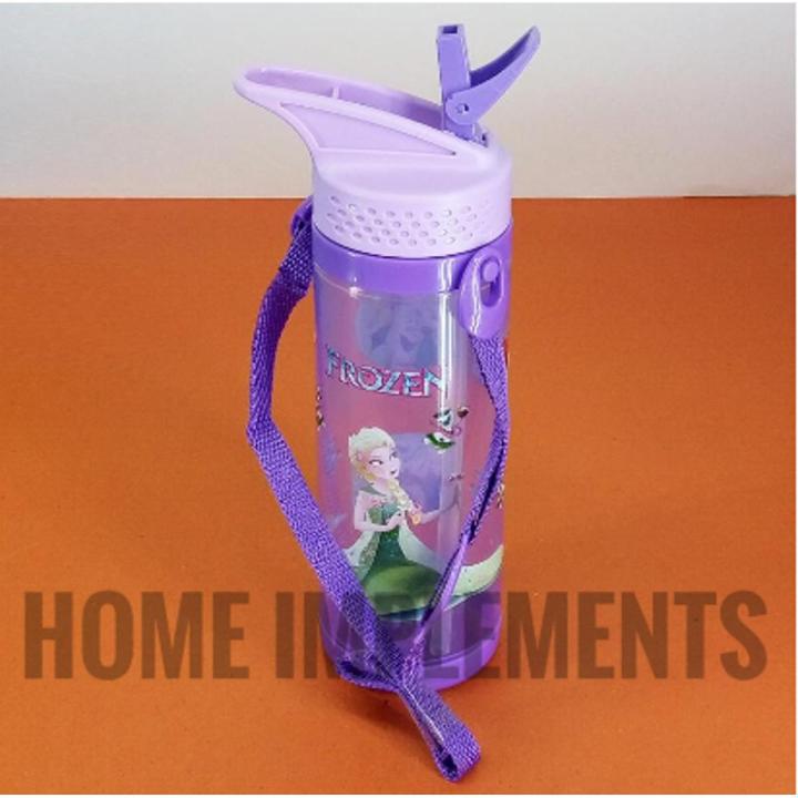 Bright Active Star 600ml Transparent Plastic Water Bottle