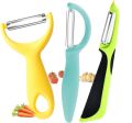 Set of 3 Peeler Kitchen, Vegetable Peeler, for kitchenaid Restaurant Fruit and Vegetable Peeling, I and Y Type Peeler Stainless Steel Blades, Peel Vegetables, Apple, veggie, carrot, potatoes, Set of 3.. 