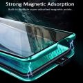 Magnetic Case For Oneplus 8 Pro Case Dual Sided Tempered Glass Clear Cover For Oneplus One plus 7 Pro Case 360 Full Protection. 