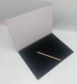 SCRATCH Note Book Not Pad Scratch book with wooden stick scratch notepad size 26cmx19cm. 