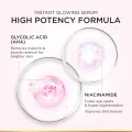 L'Oreal Paris Glycolic-Bright Glowing Daily Face Wash, For Even Glowing Skin, 100ml - Brightening, Dark Spots, Glowing Skin. 