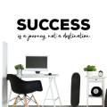 Success Motivational Quote Office Wall Mural Art Inspirational Quote Wall Decals Mural Vinyl Wall Decal Home Decoration Wall Stickers Vinyl (12 Inches by 36 Inches). 