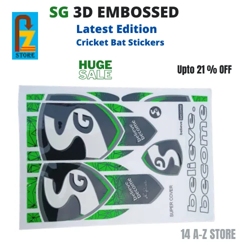NEW%20SG%203D%20Embossed%20Cricket%20Bat%20Sticker%202023%20Green%20Edition%20%7C%7CCRICKET%20BAT%20STICKEER%20%7C%7C%20SG%203D%20BAT%20STICKER%20%7C%7C%20100%25%20PERFECT%20FOR%20PROFESSIONALS%20BAT%20-%20Image%202