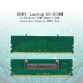 DDR3 Laptop SO-DIMM to Desktop DIMM Memory RAM Connector Adapter DDR3 New adapter of laptop Internal Memory to Desktop RAM. 