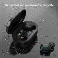 E7S True Wireless Earbuds Bluetooth Headphones Sports Earphones In-Ear Headsets with Microphone MIC Waterproof Charging Bin. 