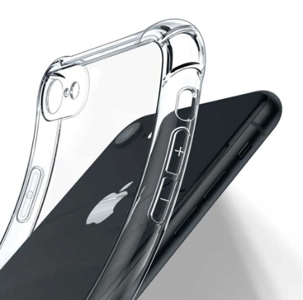 iPhone%208,%204.7-Inch,%20Shockproof%20Bumper%20Cover,%20Anti-Scratch%20Clear%20Back%20(Clear)%20-%20Image%202