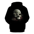 Men Women Hoodie Sweatshirt Mask Beautiful Skull 3D Print Sports Gothic Style Retro Hip Hop Skull Skull Black Men's Clothing. 