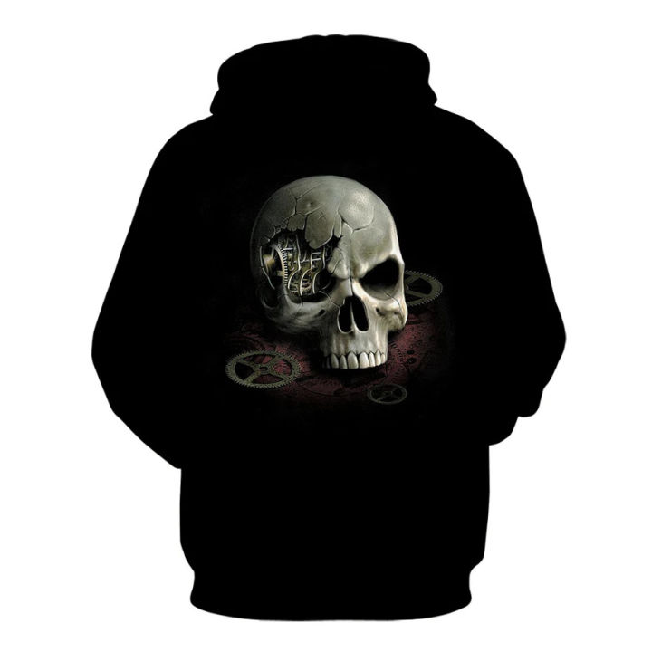 Men Women Hoodie Sweatshirt Mask Beautiful Skull 3D Print Sports Gothic Style Retro Hip Hop Skull Skull Black Men's Clothing