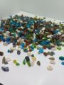 100pcs, random size 4-12mm, Multi Color Irregular Gemstone Beads DIY Customize Art & Craft.. 