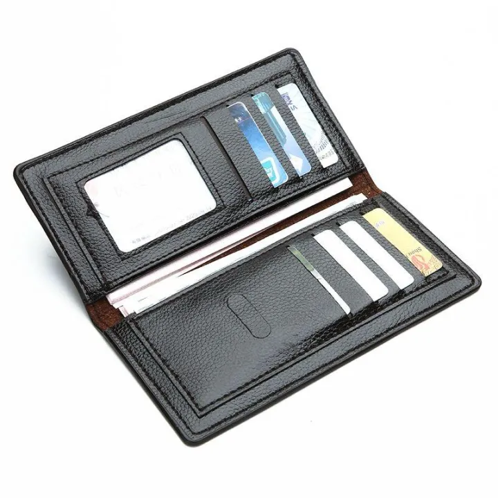 Baellerry%20Long%20Wallets%20Business%20Long%20Zipper%20Large%20Capacity%20Quality%20Male%20Purse%20With%20Card%20Holder%20Multi-function%20Wallet%20For%20boy%20and%20%20girls%20-%20Image%204