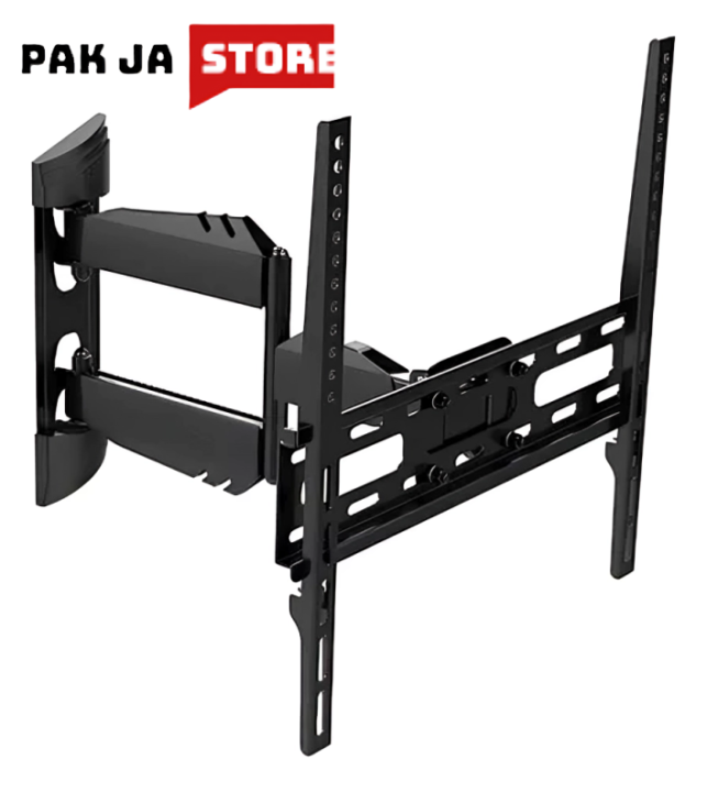 PakJAStore UNIVERSAL ARTICULATED LED LCD TV BRACKET BASE 26 "TO 50" 3D UP TO 25KG 120 ° VES 400X400MM HOME DESIGN 117D