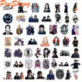 PinShang 50pcs Tv Show Wednesday Stickers Gothic Style Addams Waterproof Sticker Graffiti Decals. 