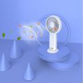Xiaomi Portable USB Chargeable Cute Mini Fan Handheld Fans with Base Summer Outdoor Portable Hand Hold Fan with Phone Holder. 