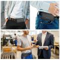 Phone Nylon Pouch Cell Phone Belt Clip Carrying Holster Case Waist Bag For 4.7-6.8inch iPhone,Samsung Galaxy S23 Ultra 5G. 