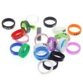 Elastic Stretch Protector Anti-Slip Ring Tackle Non-slip Silica Gel Rod Clip O-shaped Ring Fishing Rod Handle Protective Case Racket. 