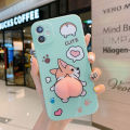 Cartoon Peach Corgi Dog Buttocks Case For Samsung Galaxy A10S A11 A12 M12 A13 A15 A04S A14 A20S A21S A22 A23 A24 A30 A20 A31 A32. 