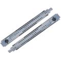 Drawer Sliding Channel one Set (left and rights Side)    with Ball Bearing 10, 12, 14 Inch Manual. 