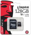 Kingston Digital 128GB microSDXC Class 10 UHS-I 45MB/s Read Card with SD Adapter (SDC10G2/128GB). 