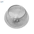 Iron Wire Lampshade Chandelier Shade Weave Rustic Mesh Lamp Shade Pendant Light Shade for Hotel. 
