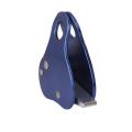Aluminum Climbing Rope Blocker for Outdoor Climbing - blue. 