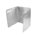 Frying Oil Splash Screen Cover Anti Splatter Shield Guard Aluminium Foil Scald Proof Board Protection A. 