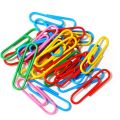 33mm x 80pcs Colored Plastic Gem Clip for Paper. 