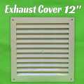Exhaust Fan Shutter 12 inch,  Ventilation Grill,  Ventilation Cover, Exhaust cover, Exhaust jaali, Wall shutter, Mesh Shutter, Vent Cover,. 