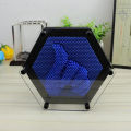 New Octagon Hexagon Shape 3D Pin Art Impressions Sculpture Play Toy. 