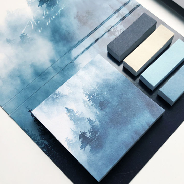 RHS%20Online%20325PCS%20Forest%20Sea%20Series%20Sticky%20Memo%20Pad%20Sticky%20Notes%20Set%20Album%20Diary%20Journal%20Craft%20Decorative%20DIY%20Scrapbooking%20-%20Image%204