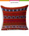 Pack Of 5 - Ethnic Design Cushions - Multicolor cushion covers without filling, cushioncover, cushions for sofa, designer cushion covers, fancy cushion covers, geometric cushions, pillows covers, printed cushion, printed cushion covers, sofa cushion set. 
