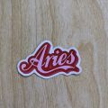 25pcs ARIES sticker pack of zodiac sign astrology aesthetic cute design cool ideal for decor on journals guitar etc. 