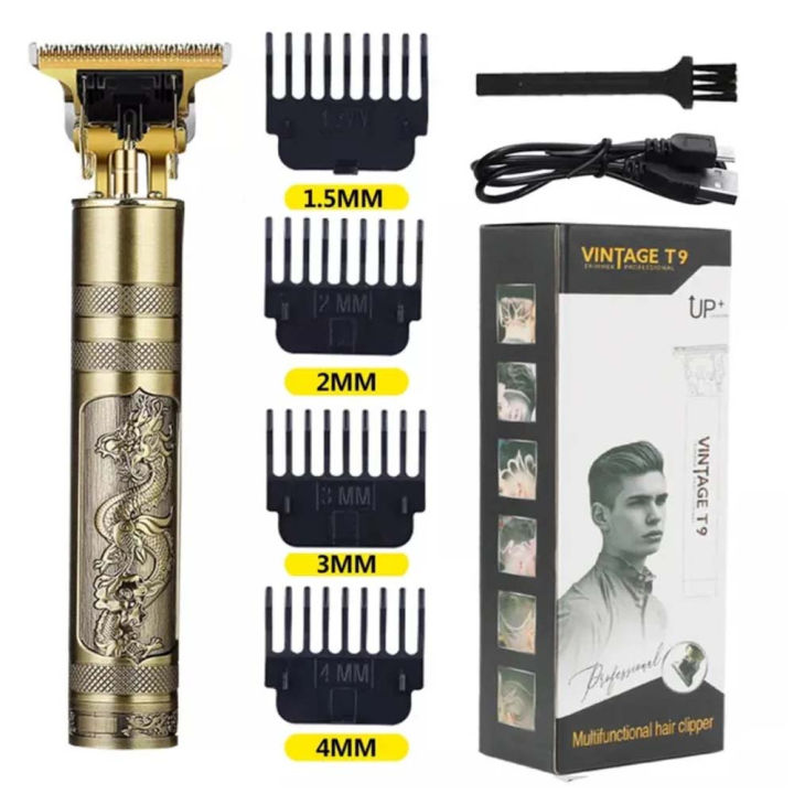 T9 Hair Trimmer For Men, Professional Hair Clipper, Adjustable Blade Clipper, Hair Trimmer and Shaver,Retro Oil Head Close Cut Precise hair Trimming Machine
