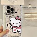 Couples Cute KT cat Case For ITEL P55 5G Phone Case. 