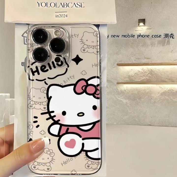 Couples Cute KT cat Case For ITEL P55 5G Phone Case