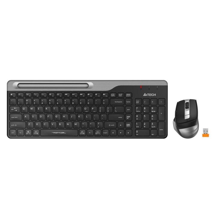 A4tech Fstyler FB2535CS Bluetooth / Wireless Dual Mode Keyboard & Silent Click Mouse Combo Set A4 Tech Easy-Switch up to 4 Devices