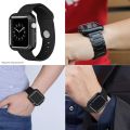 Magnetic cover For Apple Watch Case 44mm/40mm 42mm/38mm Stainless steel bumper Protector iWatch series 5 4 3 40 44 mm Accessorie. 