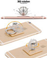 3pc 0f Foldable Mobile Phone Metal Bracket Universal Ring Holder Hook. 
