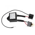 XHHDQES LED Headlight Polarity Converter Fault Eliminator Decoder HID H4 Xenon Lamp Positive and Negative Converter-White. 