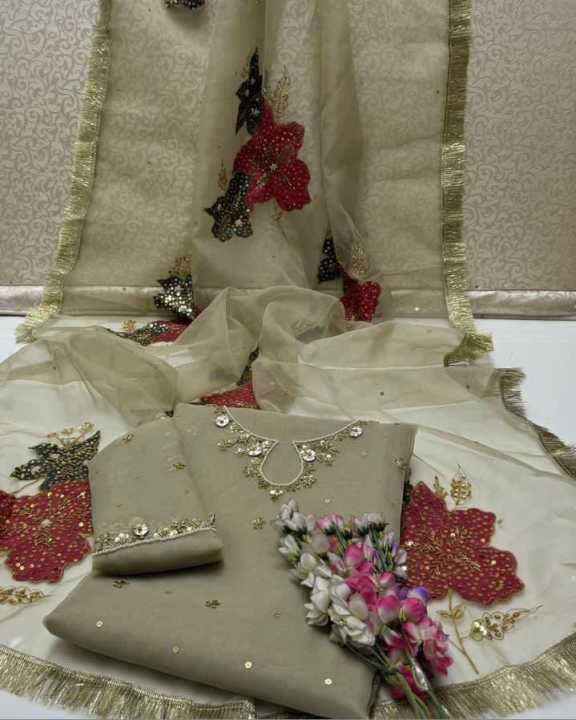 2%20Pc%20Fancy%20unstitched%20Organza%20Dress%20for%20Girls%20%E2%80%93%20Handwork,%20Adda%20Work,%20Zaari%20Sequence%20&%20Hand-Painted%20Dupatta%20-%20Image%203